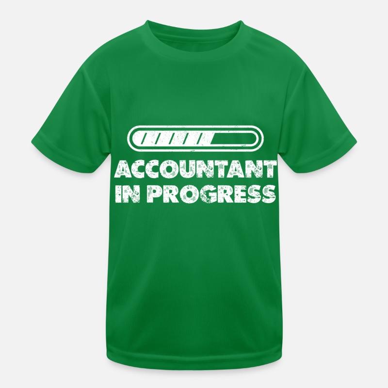 Comptable en Progrès Finance Comptabilité Liebhabe T-shirt sport Enfant