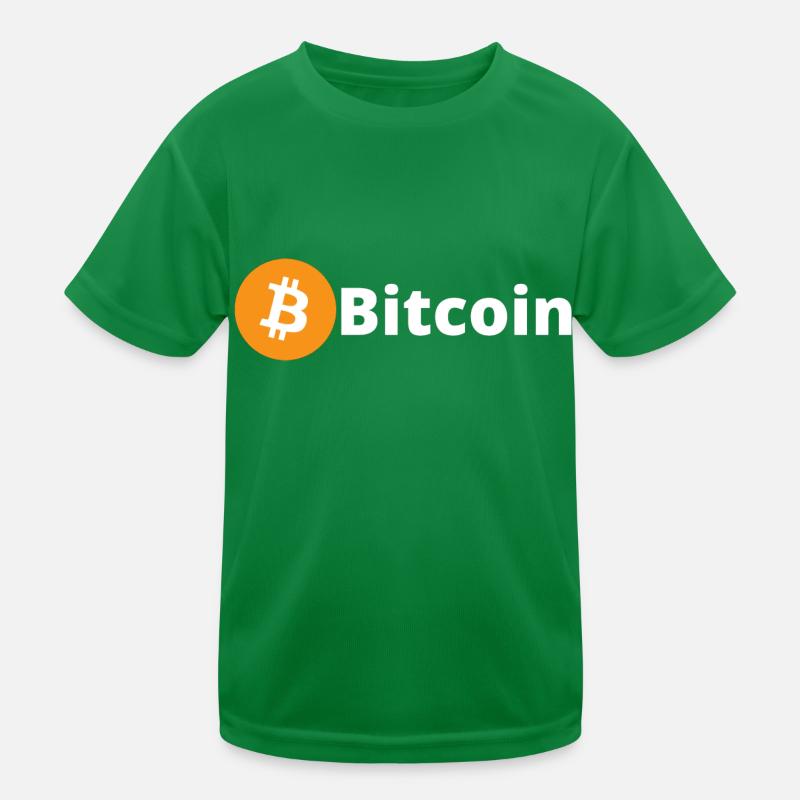 Bitcoin Kids Functional T-Shirt