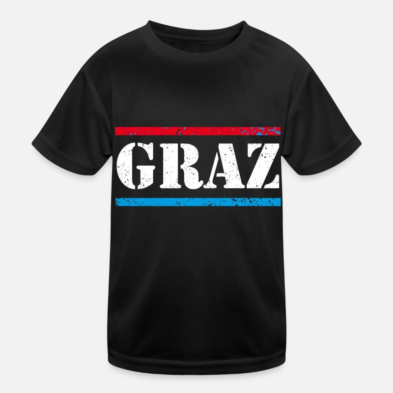 Graz Kinder Funktions-T-Shirt