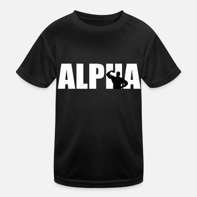 Alpha Kinder Funktions-T-Shirt