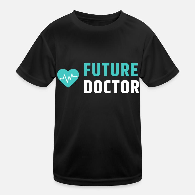 Angehender Arzt Kinder Funktions-T-Shirt