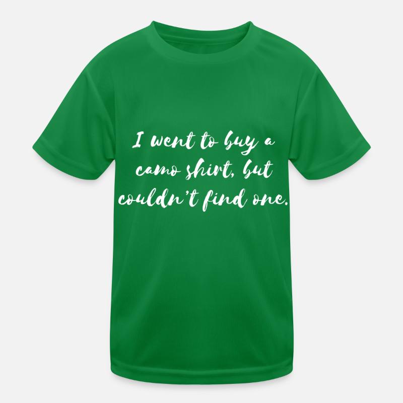 Camo T-shirt sport Enfant