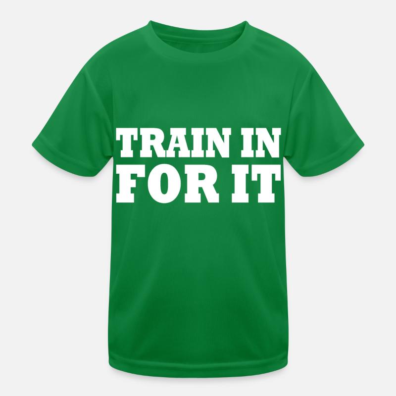 Train in for it Kids Functional T-Shirt