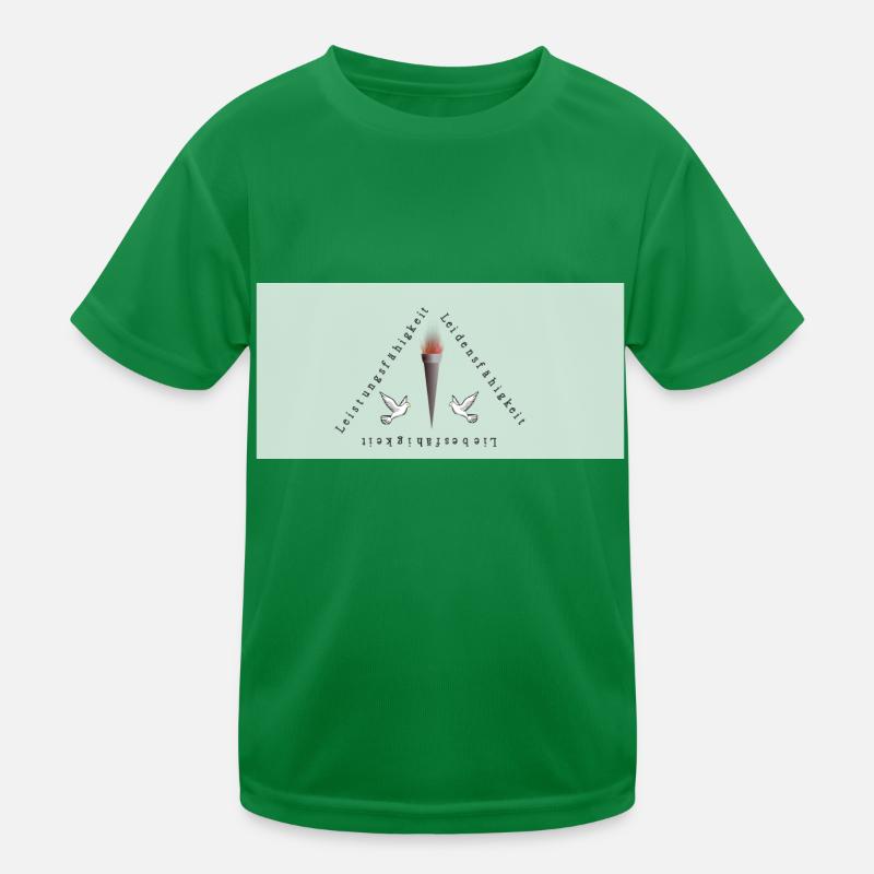 Eckpfeiler des Lebens Kinder Funktions-T-Shirt