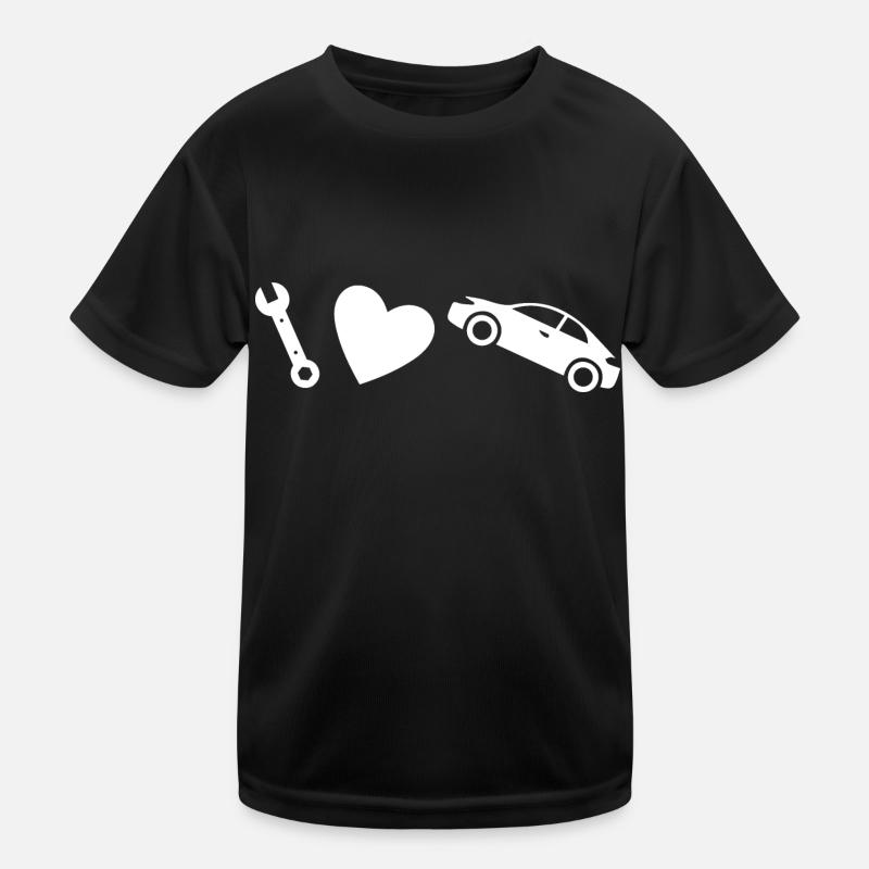 Car Auto Kinder Funktions-T-Shirt