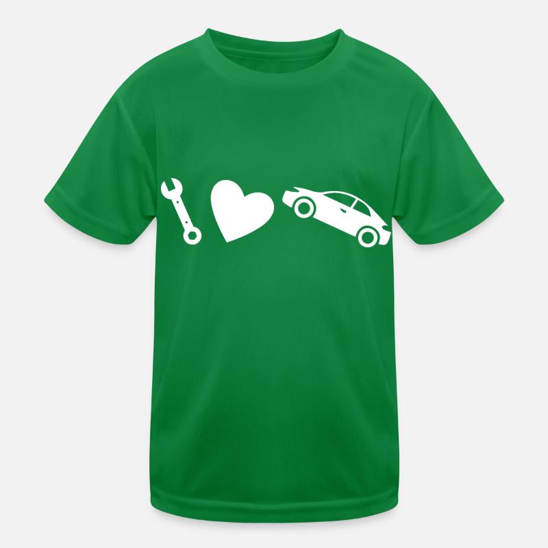 Car Auto Kinder Funktions-T-Shirt
