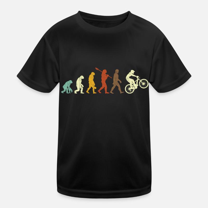 VTT Evolution Vintage Evolution Vélo T-shirt sport Enfant
