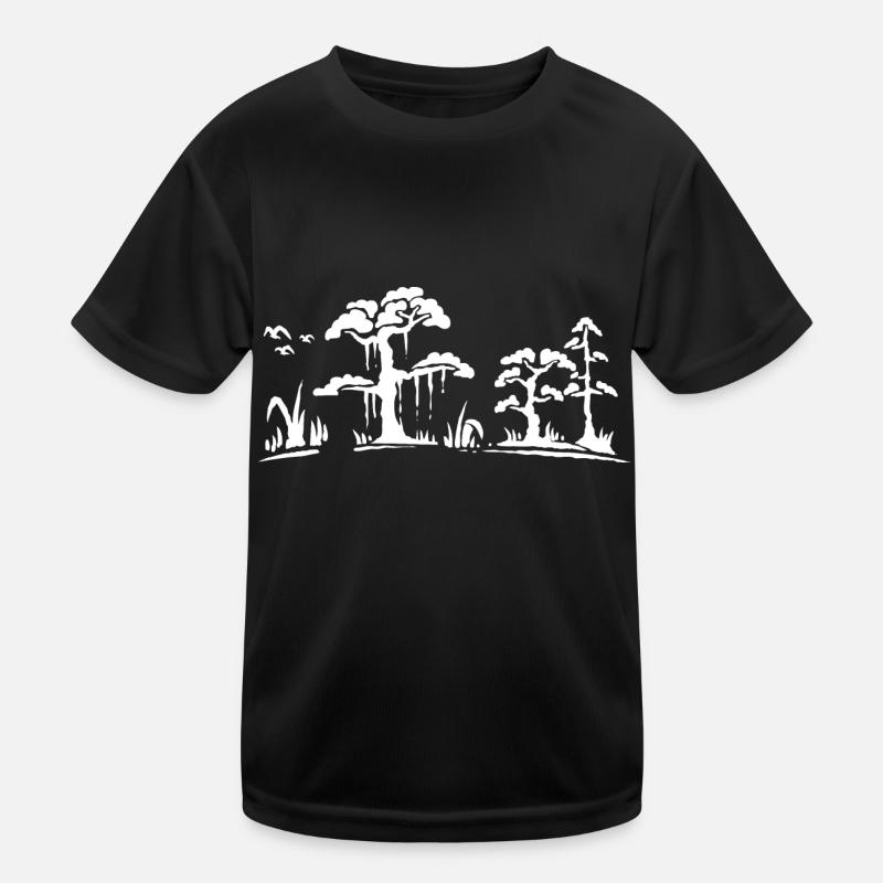 Regenwald Kinder Funktions-T-Shirt