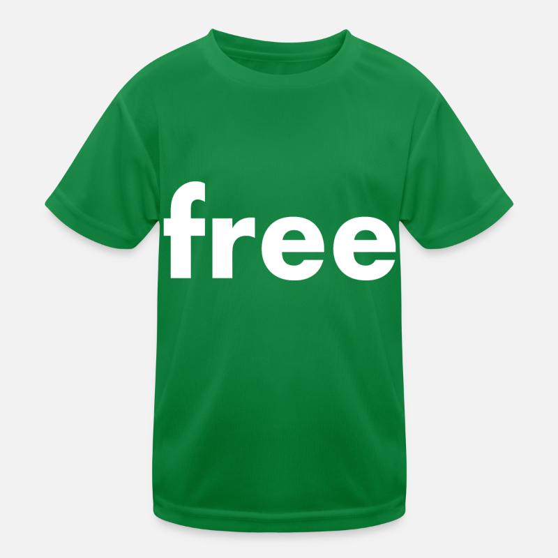 Free Kids Functional T-Shirt