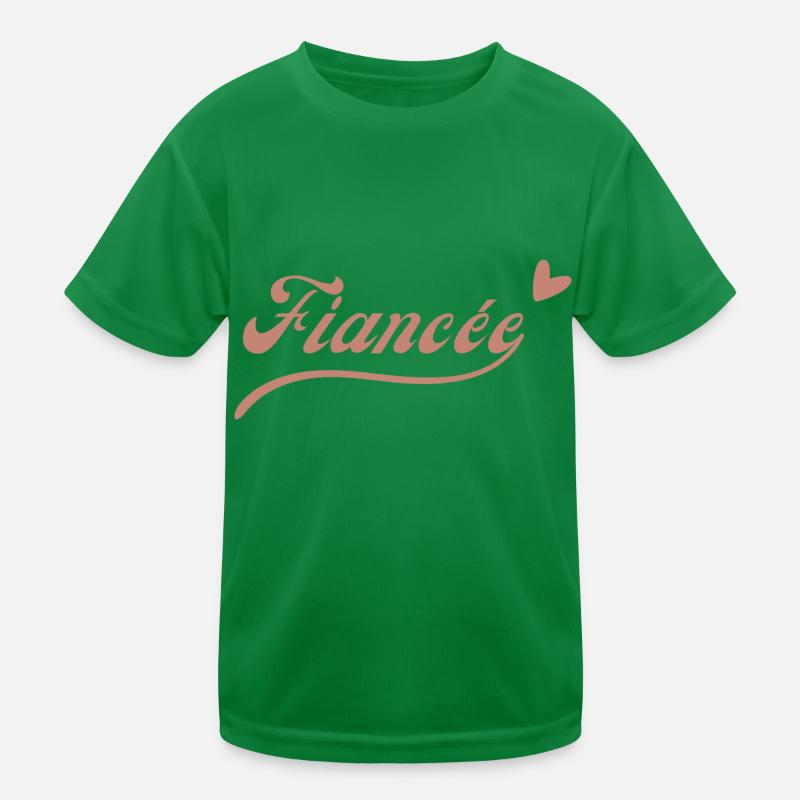Fiancée T-shirt sport Enfant