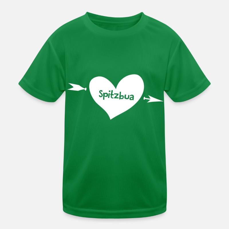 Lustiger Spruch Witzig Humor Geschenkidee Spitzbua Kinder Funktions-T-Shirt