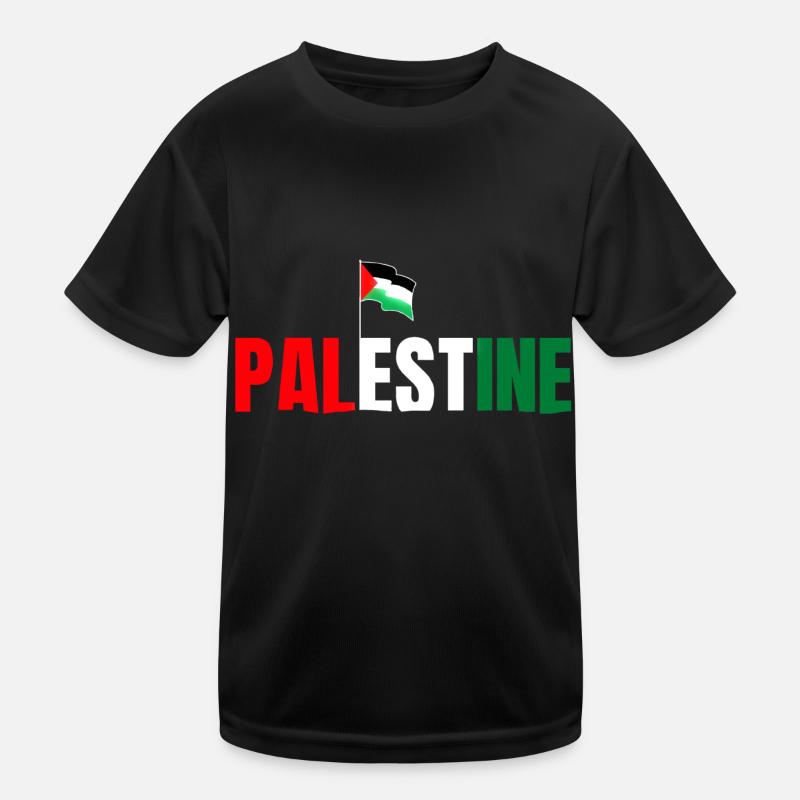 Palestine T-shirt sport Enfant