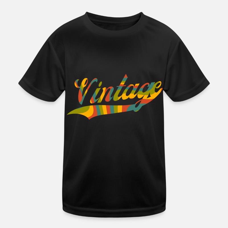Vintage- Retro Gift Idea Kids Functional T-Shirt