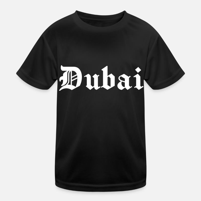 Dubai, gothic, schrift Kinder Funktions-T-Shirt