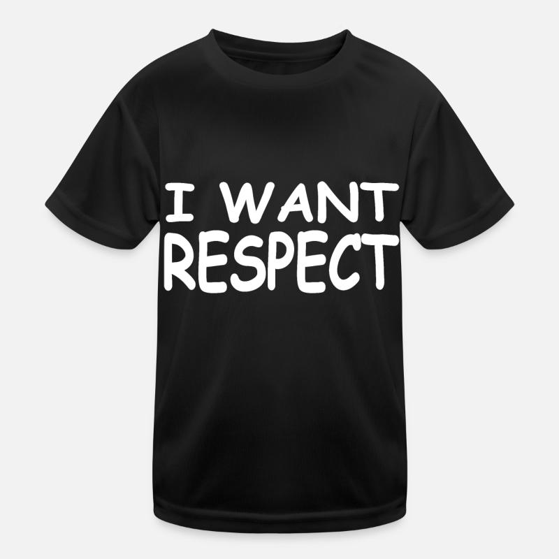 Respect T-shirt sport Enfant