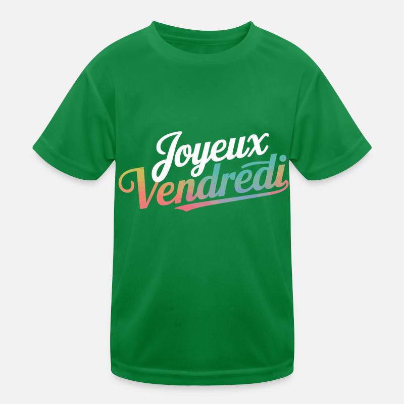 Joyeux Vendredi T-shirt sport Enfant