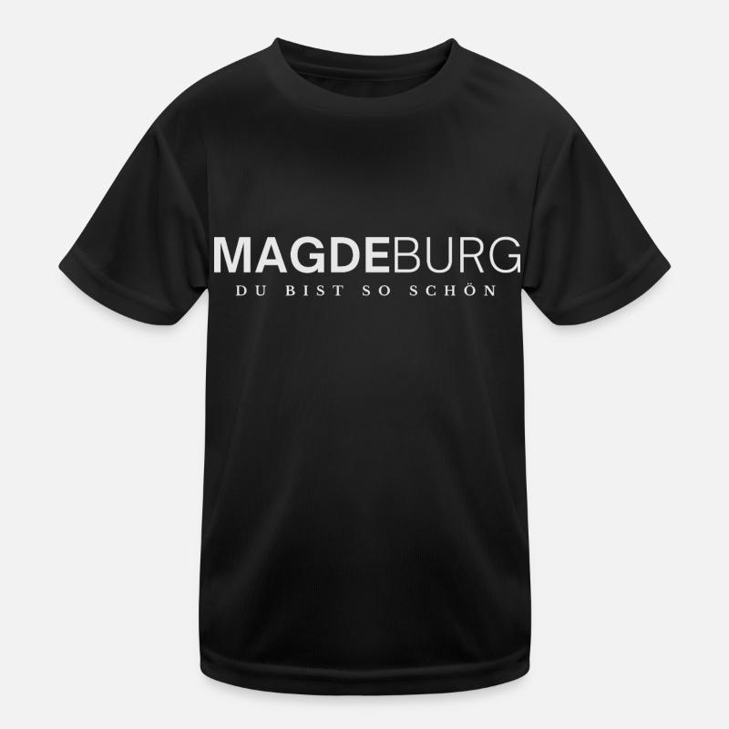 Magdeburg du bist so schön Kinder Funktions-T-Shirt