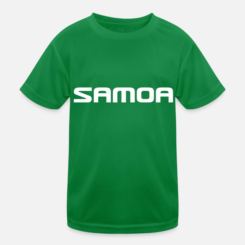 Samoa Logo - Polynesia - Pacific - South Seas Kids Functional T-Shirt