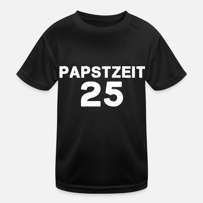 Papst 25 Kinder Funktions-T-Shirt