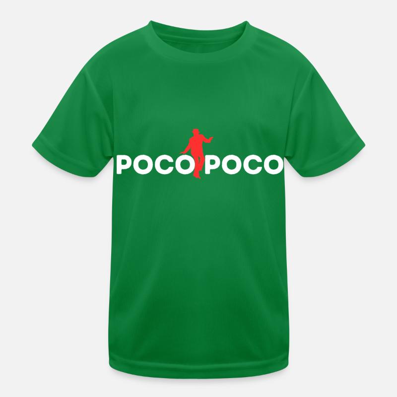 INDONET Poco Poco print Kids Functional T-Shirt