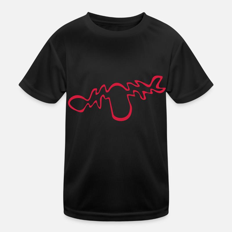 elch Kinder Funktions-T-Shirt