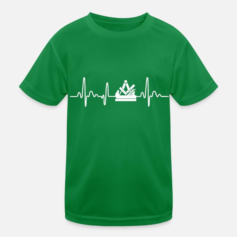 Signes de menuiserie menuisier menuisier menuisier menuisier T-shirt sport Enfant