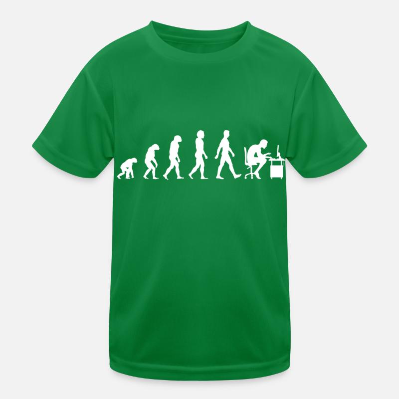 Evolution Gaming Gamecker Gamer Nerd T-shirt sport Enfant