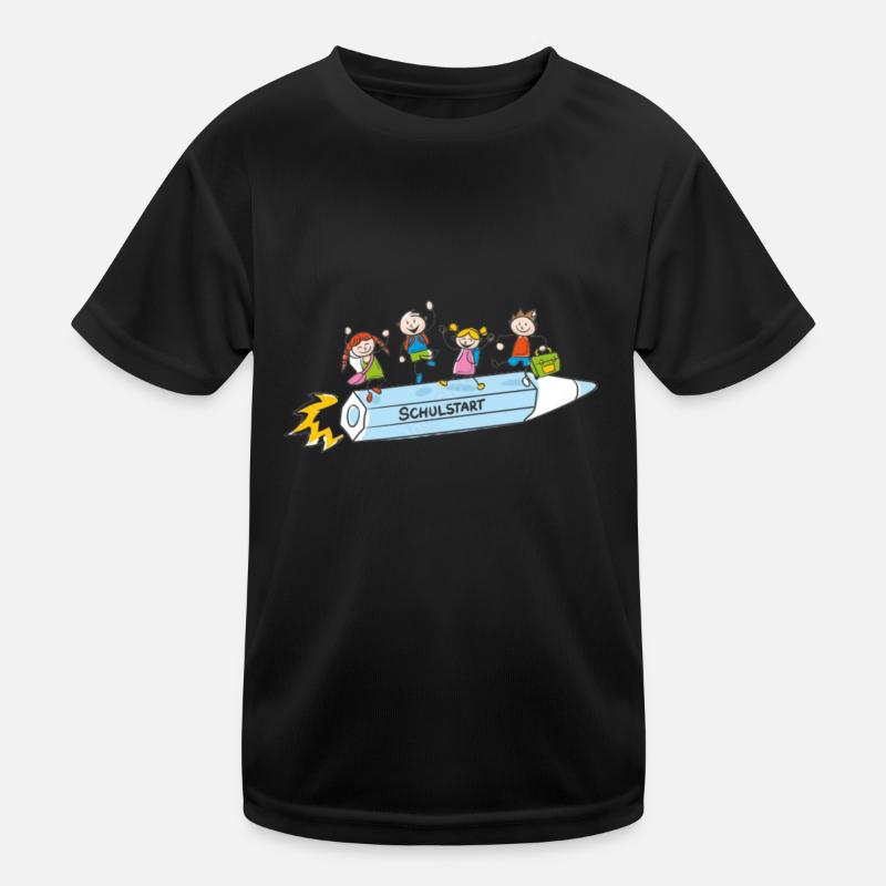Schulstart Kinder Geschenk Kinder Funktions-T-Shirt