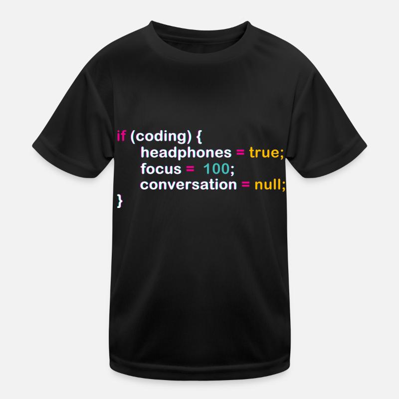 Programmer Humor Code Joke for IExperten Kids Functional T-Shirt