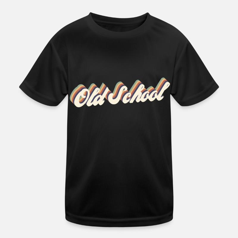 Old School Vintage Kinder Funktions-T-Shirt