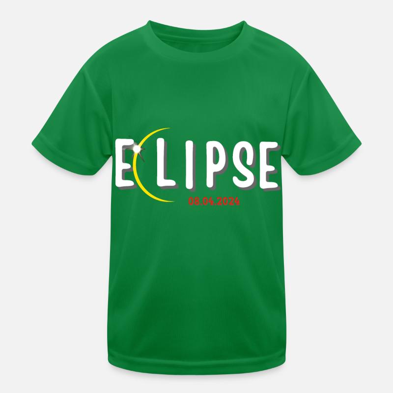 ECLIPSE 2024, AMATEURS D’ASTRONOMIE T-shirt sport Enfant