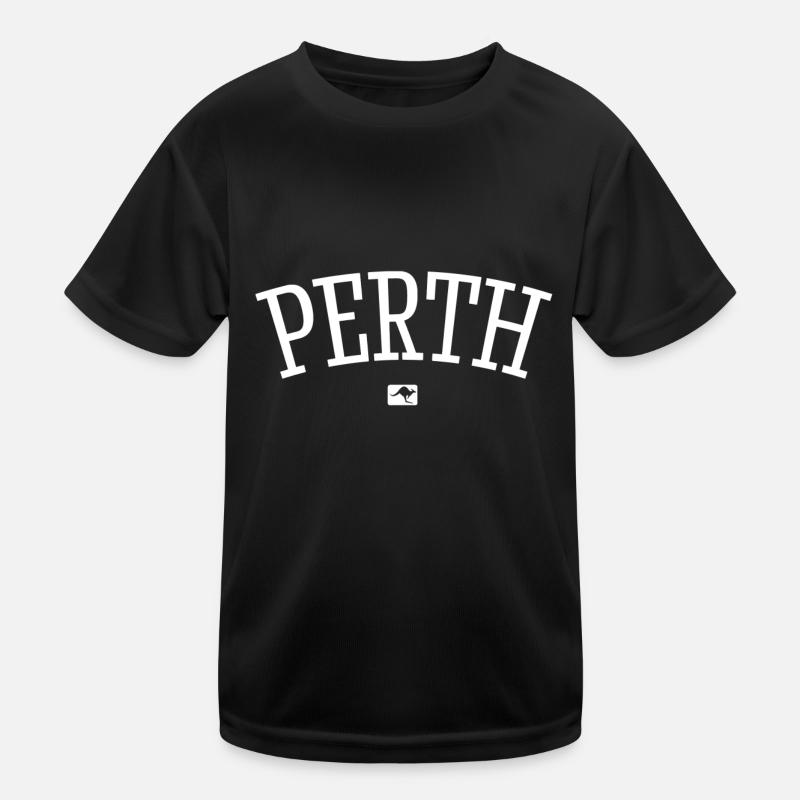 Perth Australia Down Under Kangaroo Koala Outback Kids Functional T-Shirt