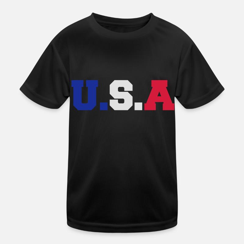 usa02 T-shirt sport Enfant