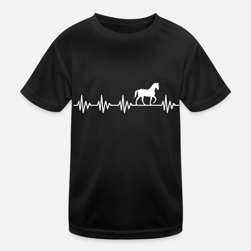 Cheval T-shirt sport Enfant