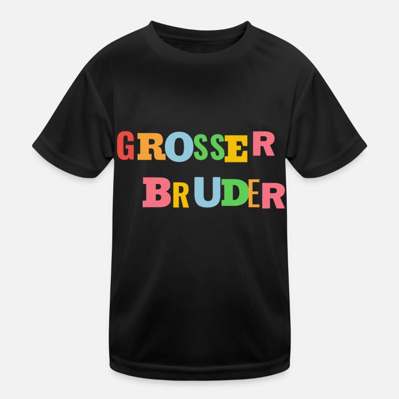Großer Bruder Kinder Funktions-T-Shirt