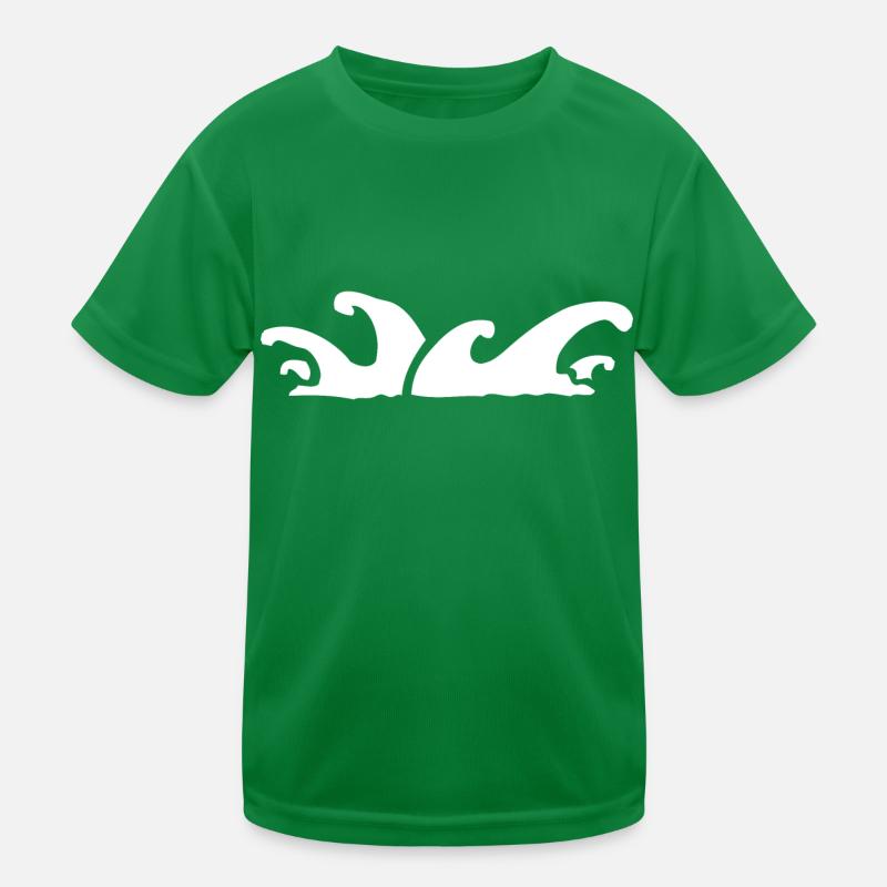 Vagues Mer T-shirt sport Enfant