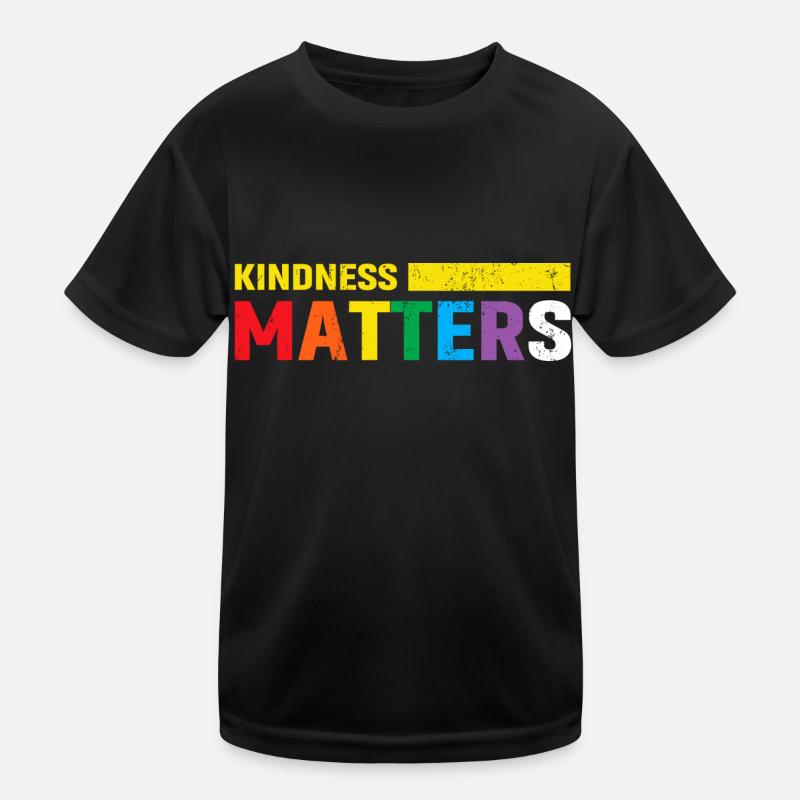 La gentillesse compte T-shirt sport Enfant