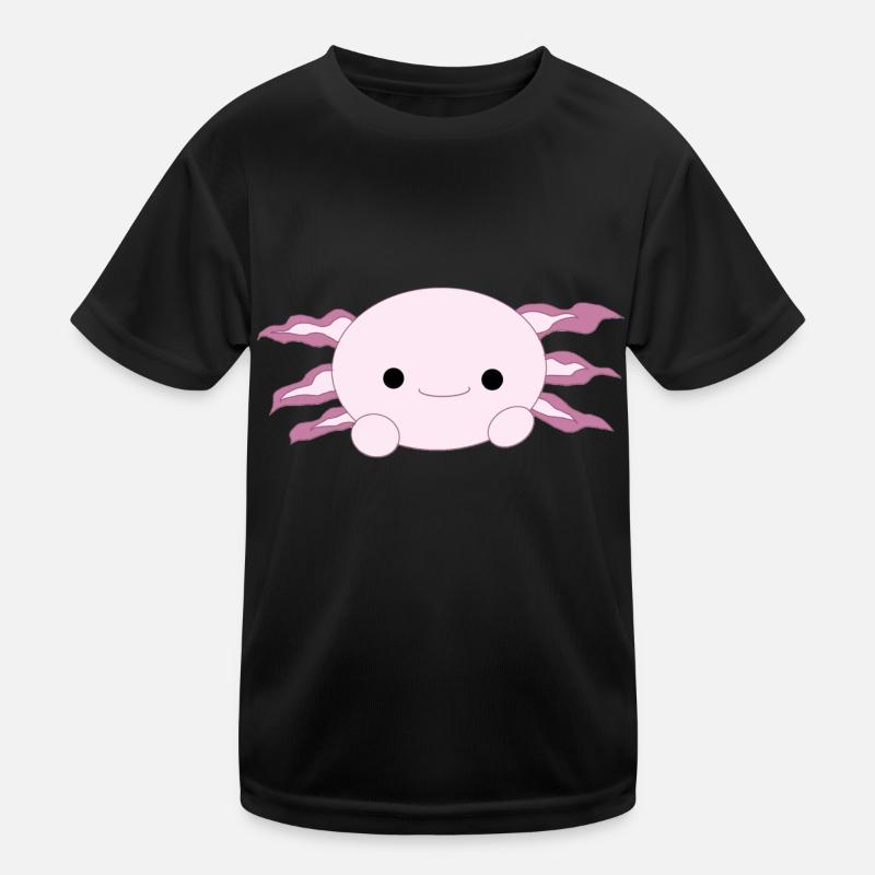 axolot - Kids Functional T-Shirt - black