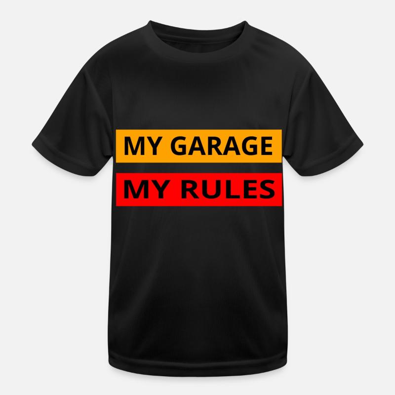 Garage Kids Functional T-Shirt