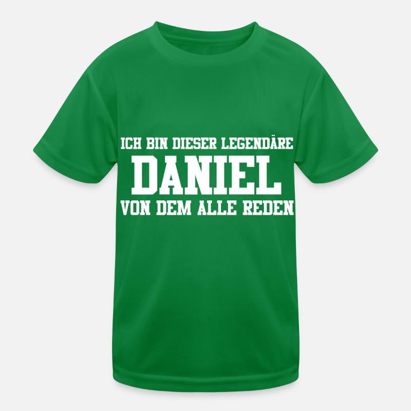 Daniel Name Design Kinder Funktions-T-Shirt