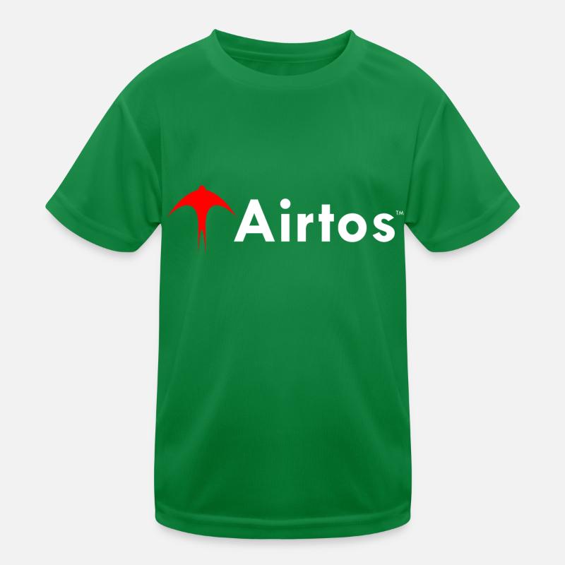 LOGO white text Kids Functional T-Shirt