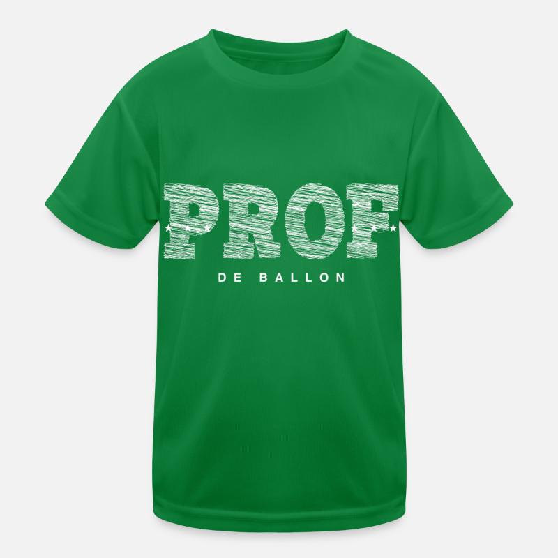 Ballon-Lehrer Kinder Funktions-T-Shirt