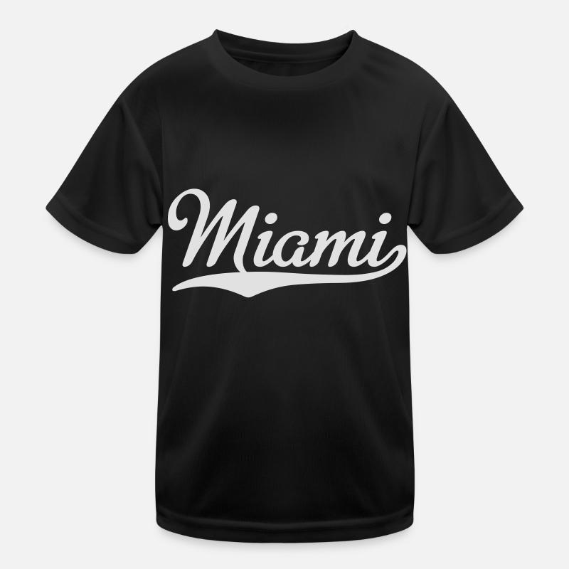 Miami Kinder Funktions-T-Shirt