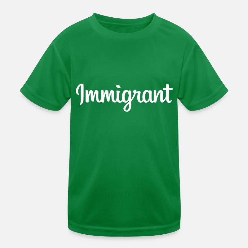 Immigrant Kids Functional T-Shirt
