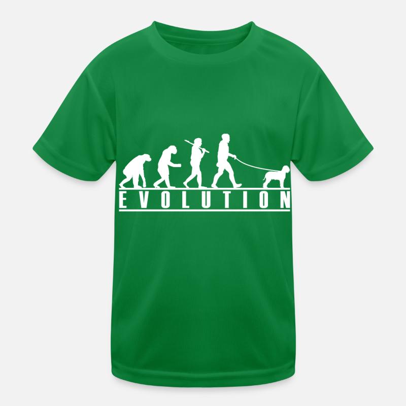 Lagotto Romagnolo Evolution Kinder Funktions-T-Shirt
