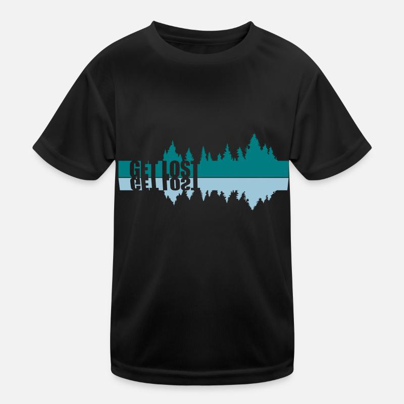 La mise en miroir se perd T-shirt sport Enfant