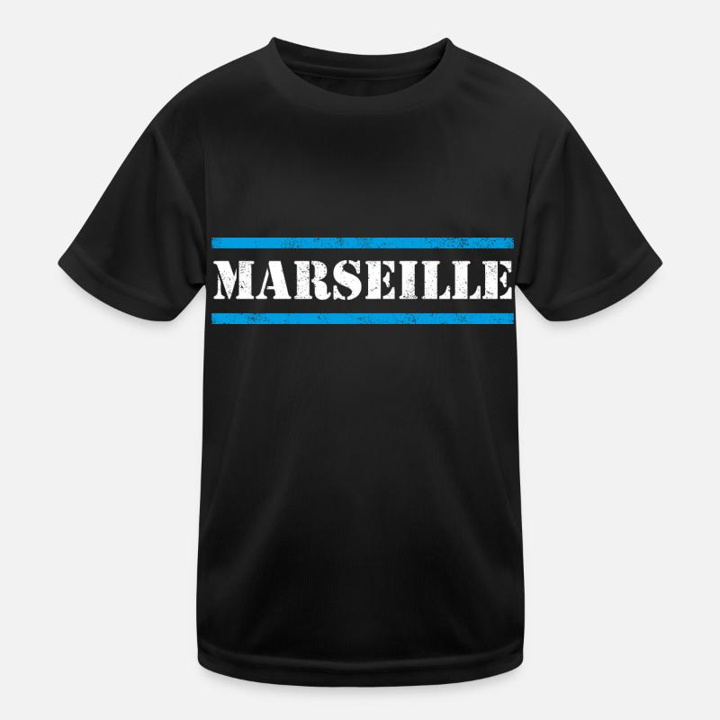 Marseille Kinder Funktions-T-Shirt