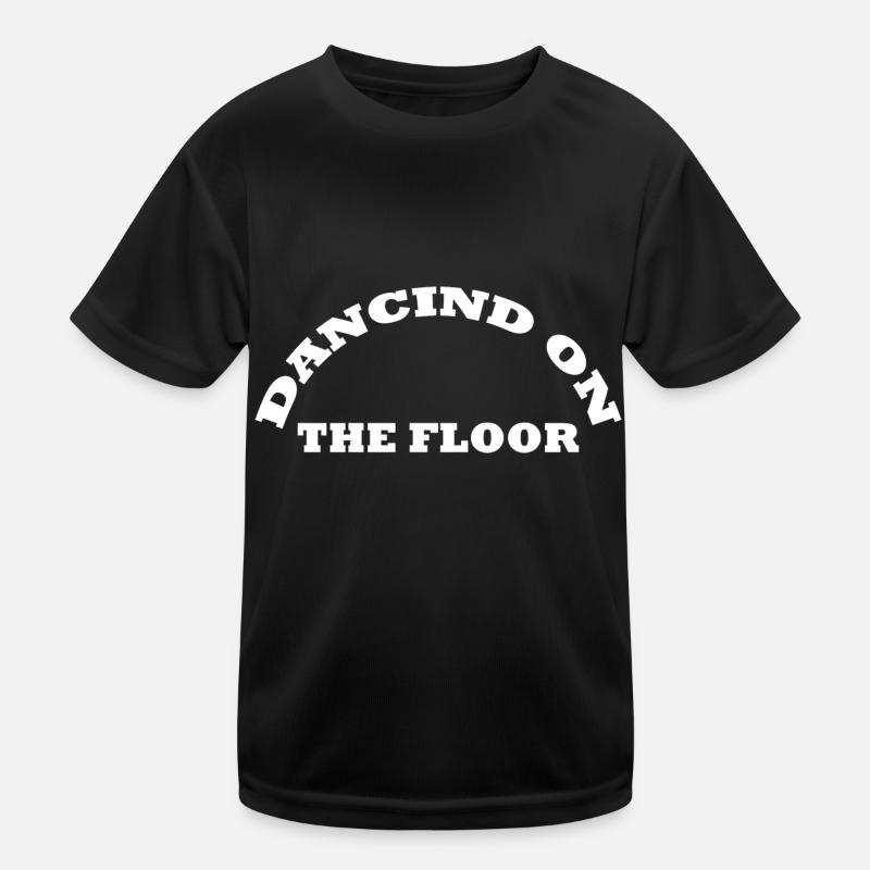 Dancing Dance Music Kids Functional T-Shirt