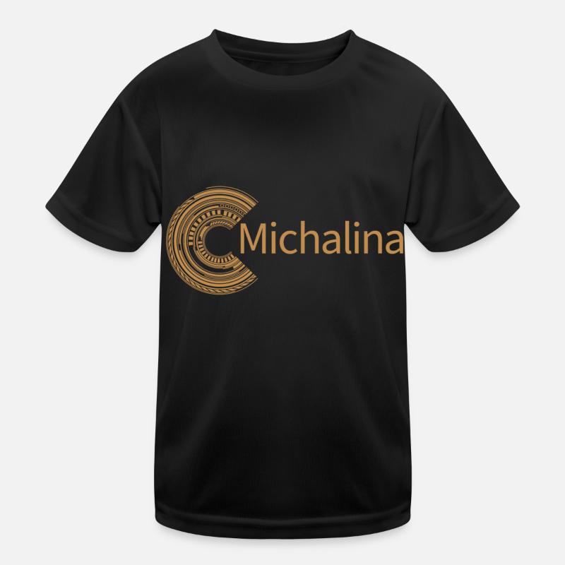 Für Michalina Kinder Funktions-T-Shirt