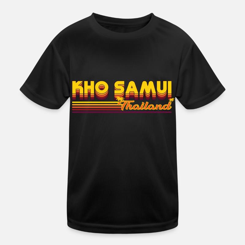 Ko Samui - Inselparadies im Design Kinder Funktions-T-Shirt